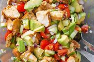 Featured image for Healthy Chicken Salad Recipe With Avocado And Mixed Greens