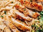 Featured image for Easy Chicken Alfredo Pasta With A Creamy Homemade Sauce