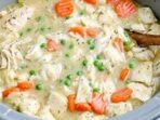 Featured image for Slow Cooker Chicken And Dumplings Recipe With Biscuits