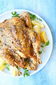 Featured image for Lemon Herb Roasted Chicken With Root Vegetables Recipe