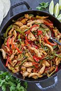 Featured image for Simple Chicken Fajitas With Bell Peppers And Onions