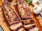 Featured image for Juicy Pork Tenderloin With Honey Mustard Glaze Recipe