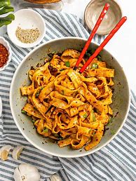 Featured image for Spicy Szechuan Pork Noodles With Peanuts And Sesame Oil