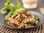 Featured image for Thai Pork Salad With Chili Lime Dressing And Peanuts