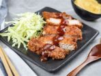 Featured image for Japanese Tonkatsu With Cabbage Salad And Tonkatsu Sauce