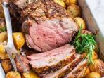 Featured image for Roasted Leg Of Lamb With Garlic And Rosemary Potatoes