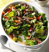 Featured image for Spicy Asian Beef Salad With Sesame Dressing Recipe