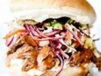 Featured image for Pulled Pork Sandwiches With Coleslaw And Pickles Recipe