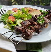 Featured image for Greek Lamb Souvlaki With Pita Bread And Salad Recipe