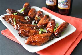 Featured image for Asian Glazed Chicken Wings With Sesame Seeds And Honey