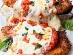 Featured image for Chicken Parmesan With Homemade Marinara Sauce And Cheese