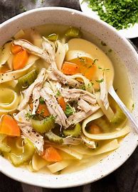 Featured image for Chicken Soup With Fresh Vegetables And Noodles